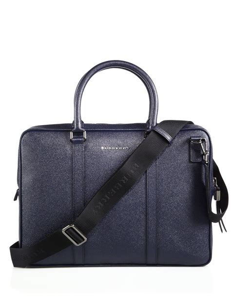 burberry prorsum briefcase blue|Burberry luxury backpacks.